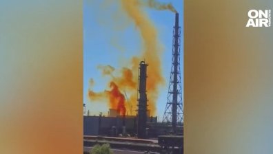Авария в торов завод и жълт дим стреснаха жителите на Димитровград