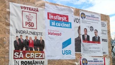 Левицата печели вота в Румъния
