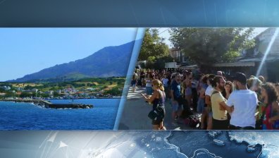 Започва извозването на блокираните туристи от остров Самотраки