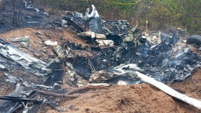Турски военен самолет се разби в Грузия (+ВИДЕО)