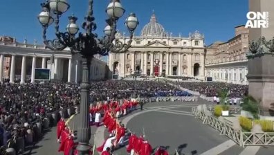 Католиците празнуват Цветница, хиляди се събраха на площад "Св. Петър" във Ватикана