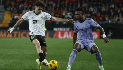 "Валенсия" шокира "Реал" (М), но стигна само до 2:2