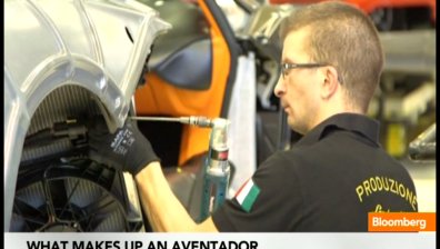 Зад кулисите на производството на Aventador в завода на Lamborghini