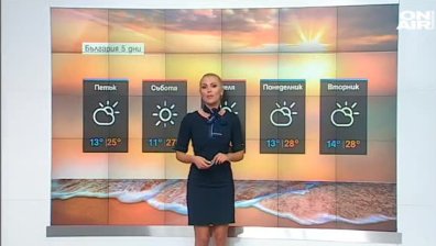 Денят ще ни предложи разкъсана облачност и температури до 29 градуса