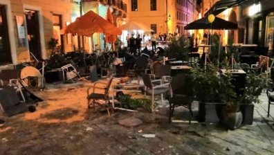 Ултраси на "Левски" участваха в масов бой в Братислава (Видео)
