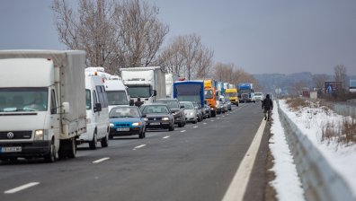 Преминаване през КПП в областните градове
