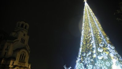 Спорове за безопасността на коледната елха в центъра на София