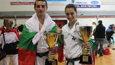 Златен и три бронзови медала за българските киокушини от световното в Солун