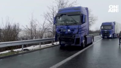 Верижна катастрофа блокира движението на магистрала "Тракия" край Чирпан