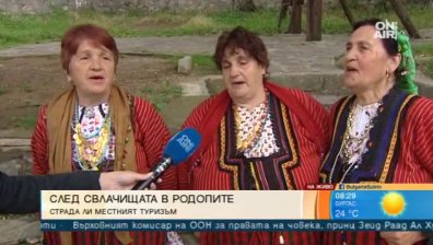 Лош път и свлачища карат туризма в с. Забърдо да страда