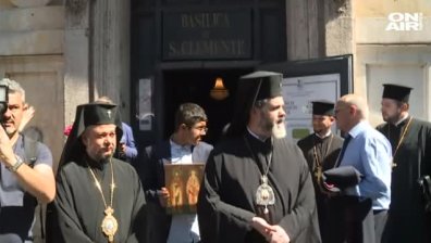 България и Македония заедно на гроба на Св. Константин Кирил Философ
