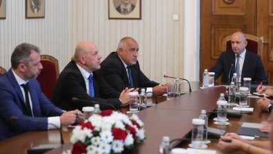 ГЕРБ-СДС е на консултации при президента Румен Радев
