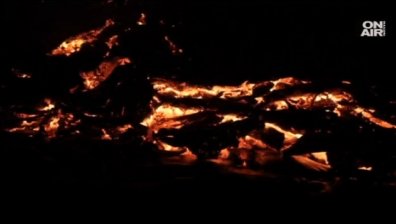Мощно изригване на един от най-младите вулкани на Земята
