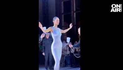 Голата Бела Хадид предизвика фурор на Седмицата на модата (+ВИДЕО)