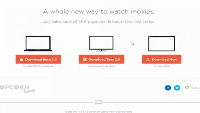  Popcorn Time е новият хит във видео пиратството
