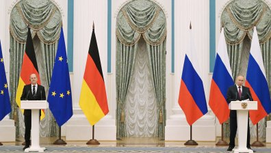 Владимир Путин посочи пред Олаф Шолц причините Русия да нападне Украйна