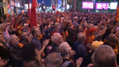 Затишие пред буря? Скопие се събуди спокоен