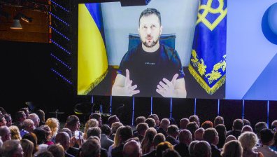 Зеленски удари камбаната на Нюйоркската борса: Ние сме отворени за бизнес (ВИДЕО)