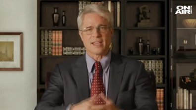 Брад Пит осмя Тръмп в телевизионно шоу (+Видео)