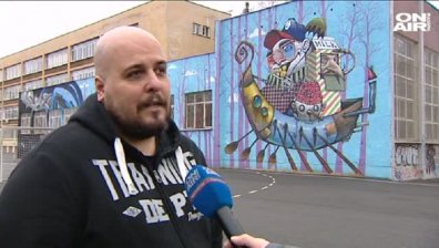 С рисунки по панелките градската среда оживява