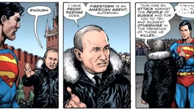Путин и Супермен мерят сили в нов комикс