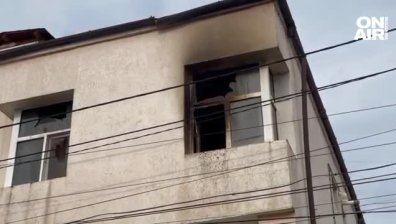 Евакуация заради пожар в център за настаняване в Карлово