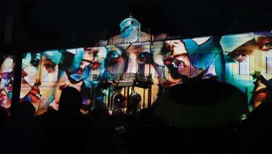 София грейва на LUNAR 2025: 10 000 кв. м. внушително светлинно изкуство