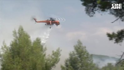 Огнен ад бушува в цяла Гърция