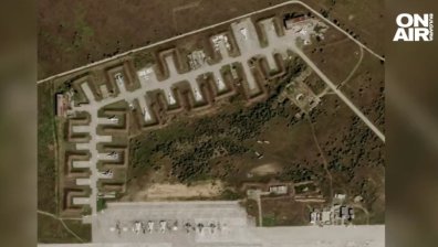Огромни кратери: Сателитни снимки показват разрухата след ударите в Крим