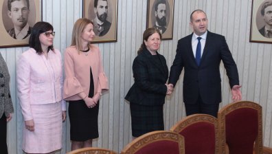 Румен Радев  се срещнa с председателя на ЦИК