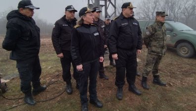 Главният секретар на МВР инспектира границата: Необходим е комплекс от мерки, за да има ефективност