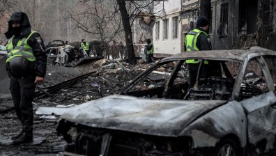 Над 40 са ранените при нощната руска атака срещу Киев