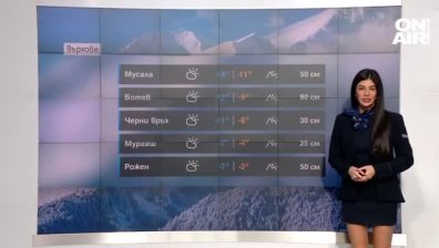 Студено и облачно начало на седмицата, на места слънцето ще успее да пробие