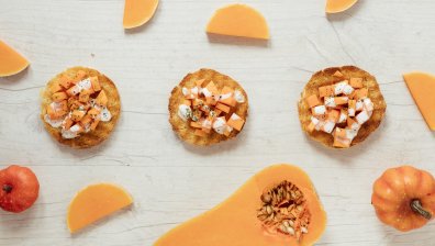 Рецепта за бисквити с тиква, орехи и канела