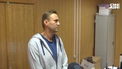 Освободиха Навални от затвора и го вкараха в ареста