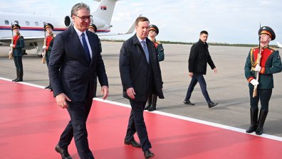 Вучич в Москва: Тук съм, за да се боря за моя народ