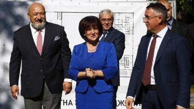 Красен Кралев направи първа копка на нова спортна зала в Кърджали