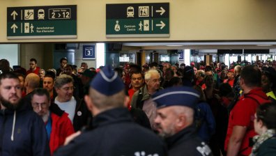 Стачка блокира транспорта в Белгия, летище "Шарльороа" е напълно затворено