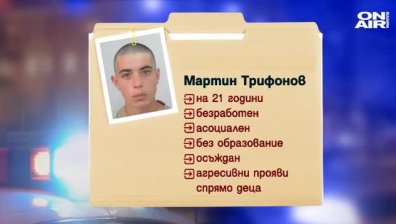 Убиецът на Кристин от Сотиря се сдоби с три обвинения