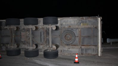 Катастрофа с три ТИР-а затвори международния път Е-79 между Монтана - Видин