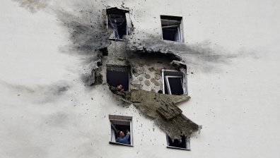 Щетите в Москва след украинската атака с дронове (СНИМКИ)