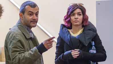 Антон Божков и жена му в Специализирания наказателен съд