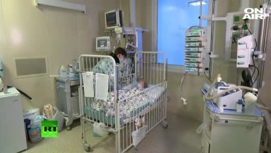 Изписват спасеното бебе, оцеляло по чудо след срутване в Русия