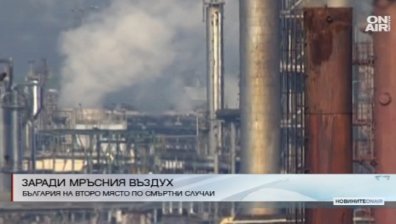 България е на второ място по смъртни случаи заради мръсния въздух