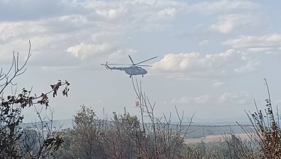 Пожар на 12 000 декара: Тежка борба с огъня в Сакар планина