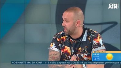 Пламен Бонев &ndash; De La Bona представи новия си сингъл в ефира на Bulgaria ON AIR