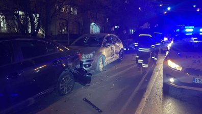 Тежка верижна катастрофа в София (СНИМКИ)