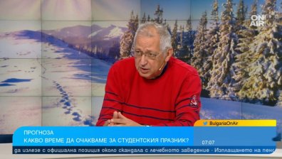 Интензивни валежи обхващат цялата страна, очакваме сняг за Коледа