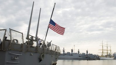 Американски разрушител влезе в Черно море