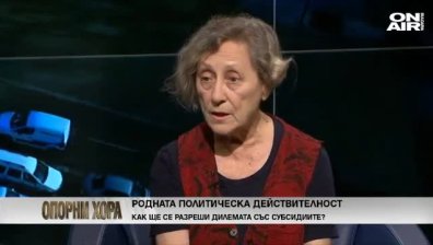 Няма как партиите да съществуват без субсидия, категорична е Нешка Робева